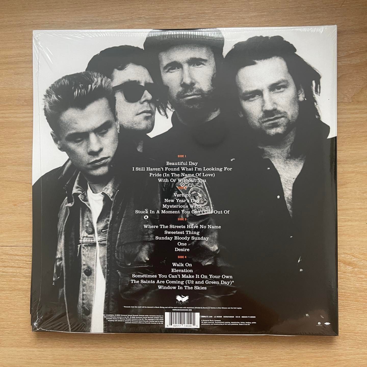 แผ่นเสียง U2 18 Singles ,2 x Vinyl, LP, Compilation, Reissue แผ่นเสียงมือหนึ่ง ซีล