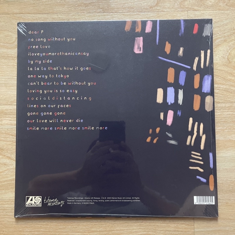 แผ่นเสียง Honne No song without you , Black Vinyl , LP, Album ,EU มือหนึ่ง ซีล