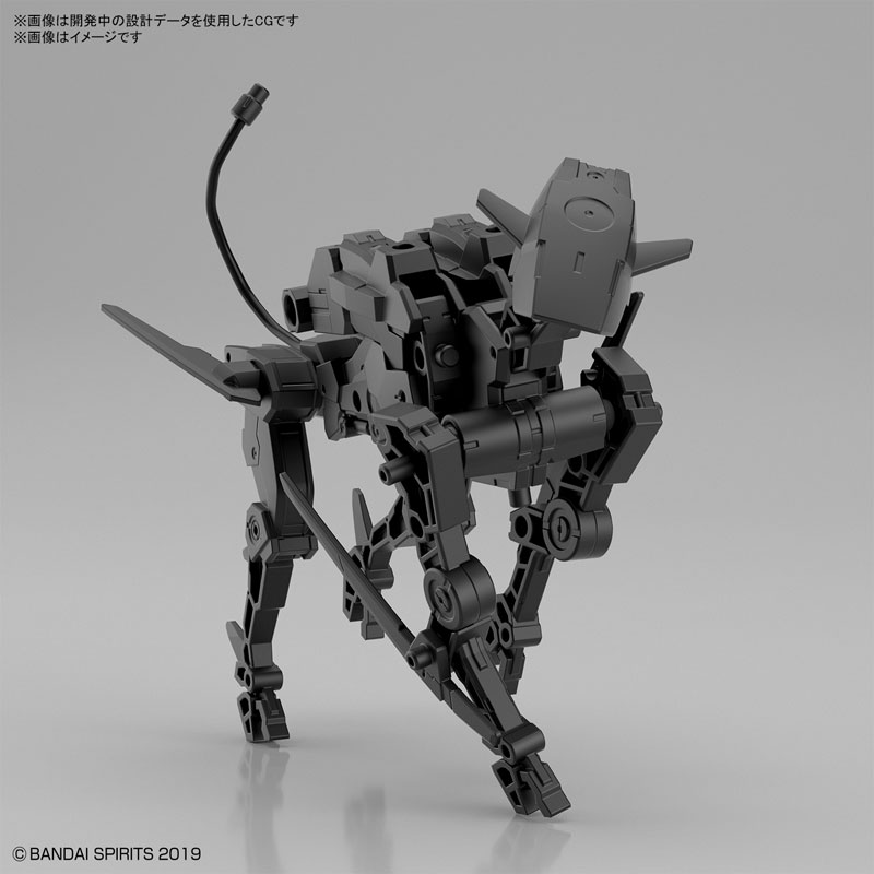 1061995 BANDAI SPIRITS 30MM 1/144 Extended Armament Vehicle (DOG MECHA Ver.)