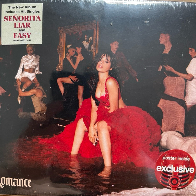 CD ซีดีเพลง Camila Cabello - Romance CD, Album, Target Exclusive มือหนึ่ง ซีล