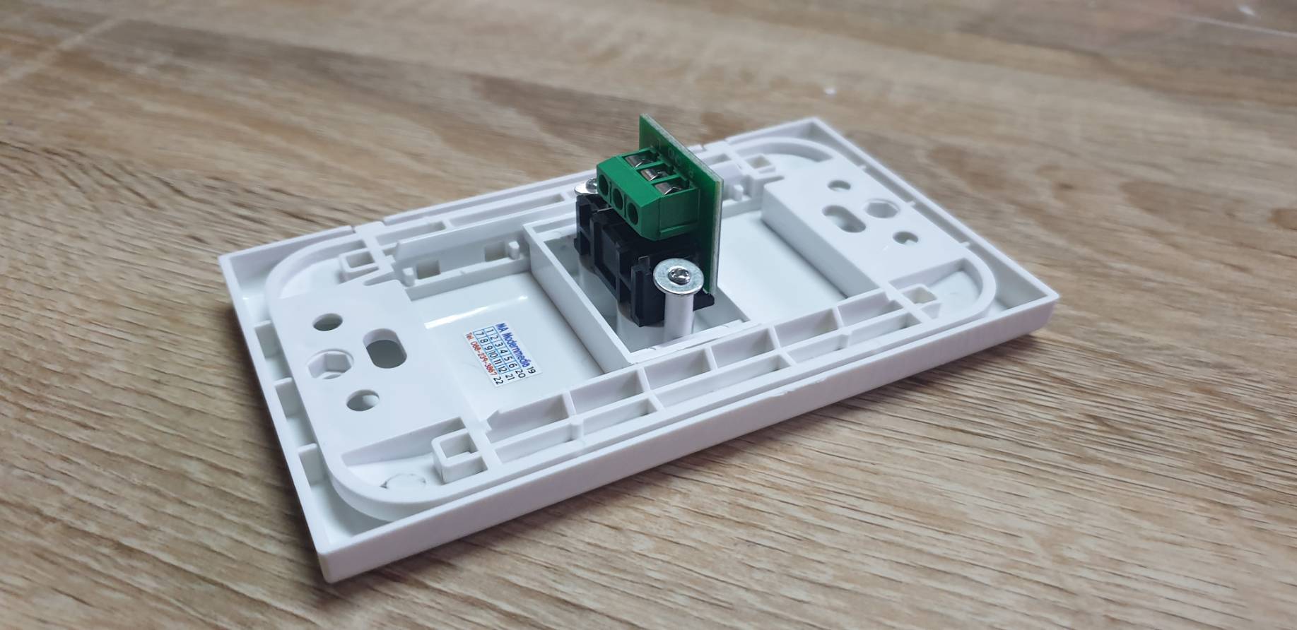 Wall plate RCA (แบบ1ช่อง)