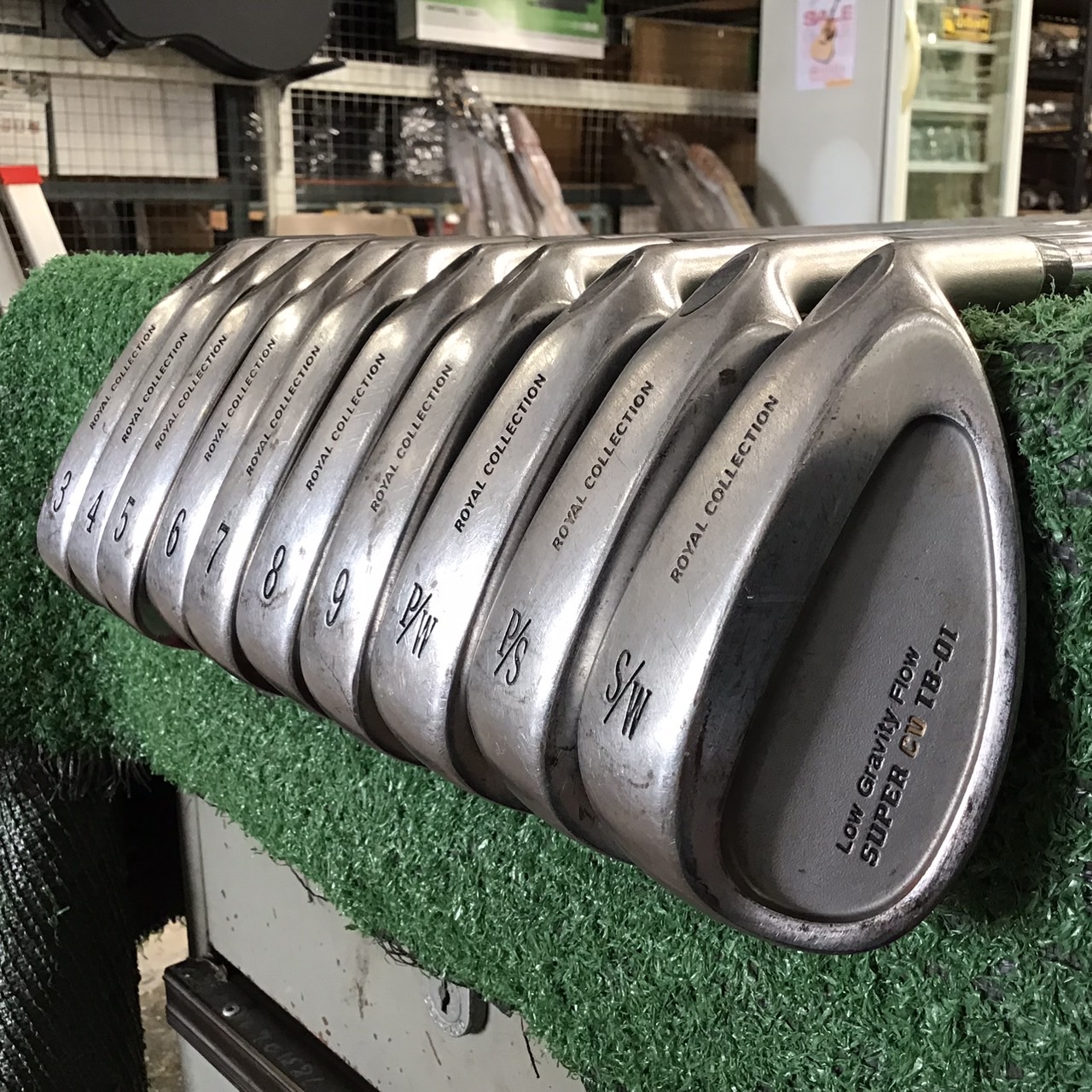 ไม้กอล์ฟ ROYAL COLLECTION : SUPER CV TB-01 ก้านเหล็ก