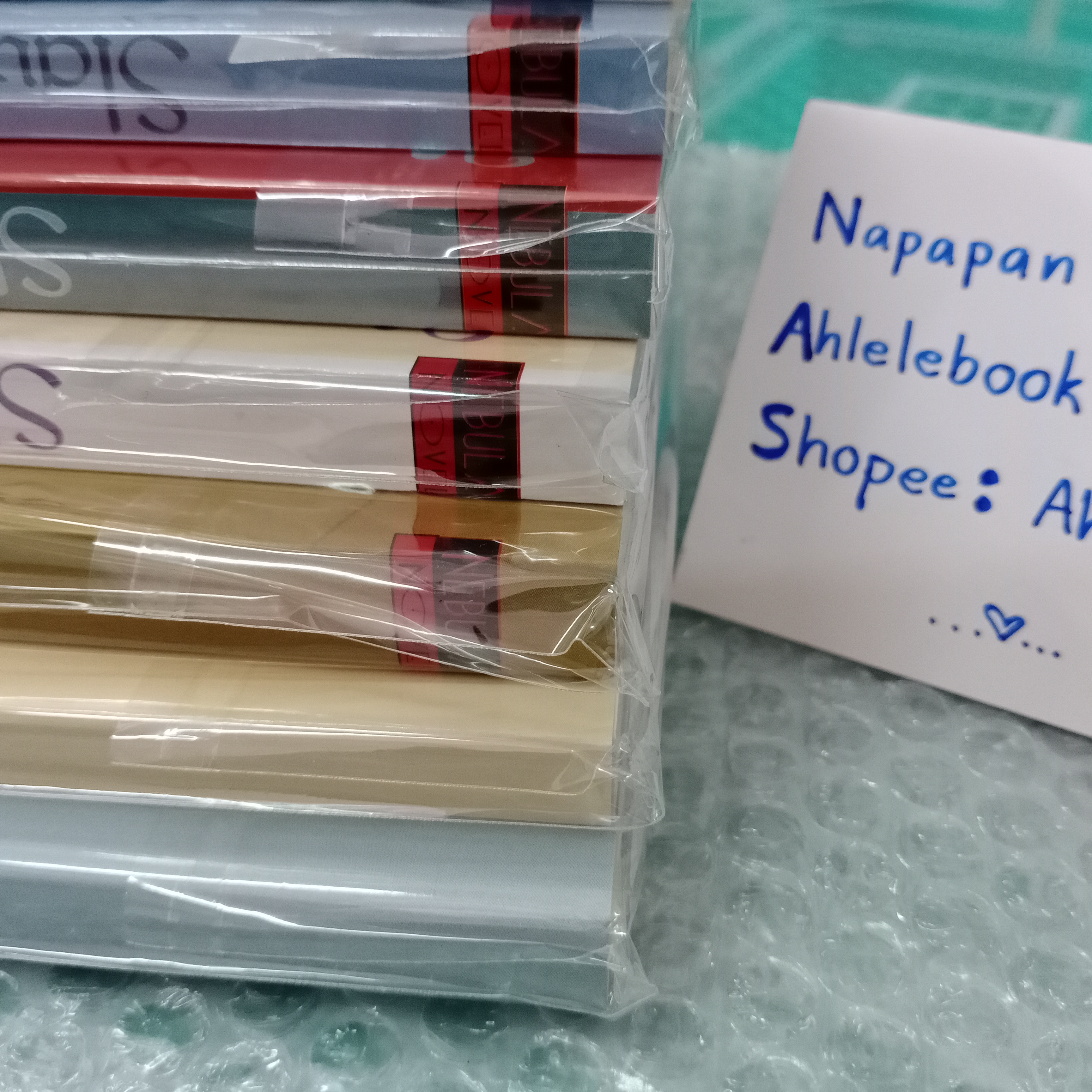 [นิยายวาย] เซ็ต Slaver 8 เล่ม + โดจิน 2 เล่ม + ที่คั่น/โปสการ์ด