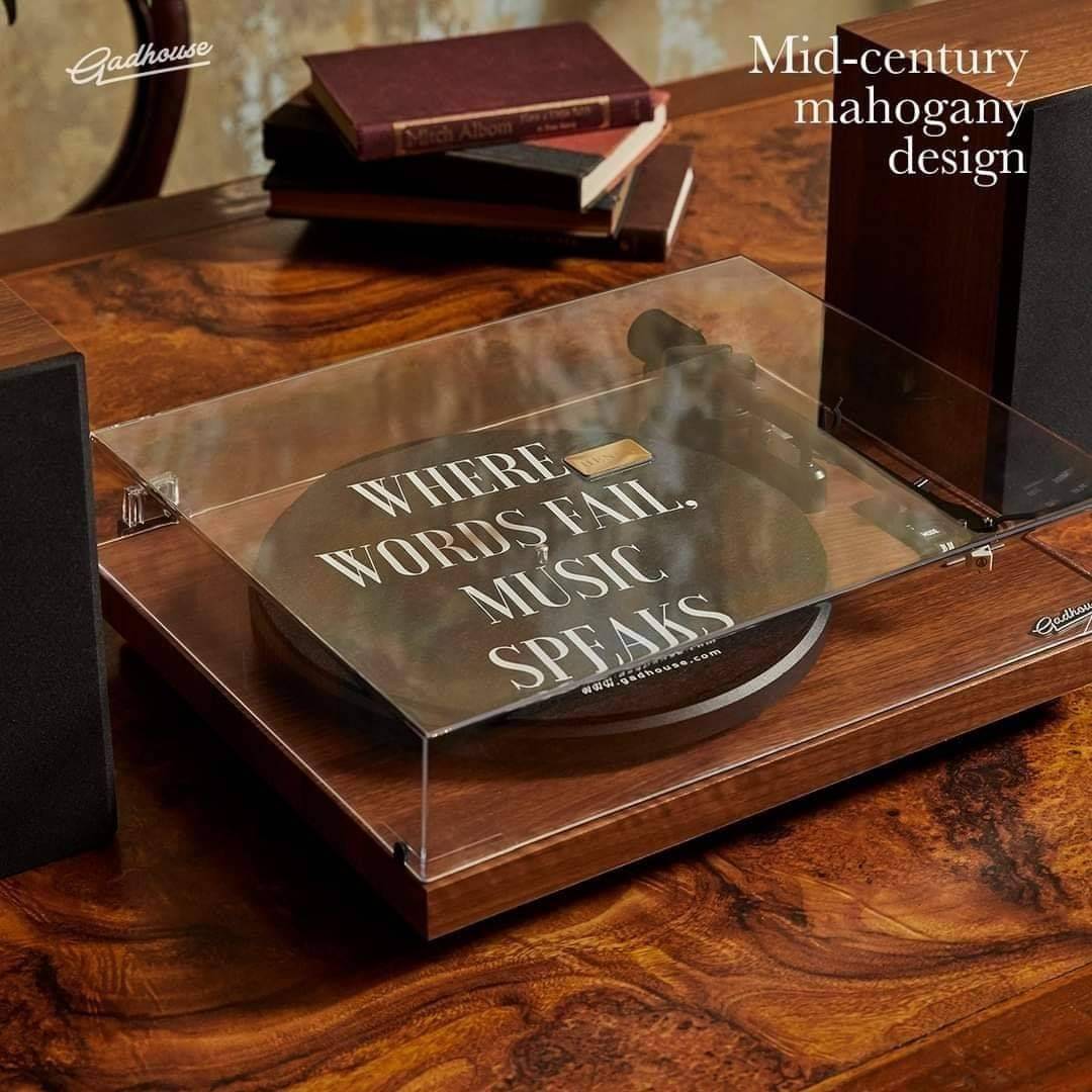 เครื่องเล่นแผ่นเสียง Gadhouse HENRY Hi-fi Turntable พร้อมลำโพง มือหนึ่ง รับประกันศูนย์ 1ปี