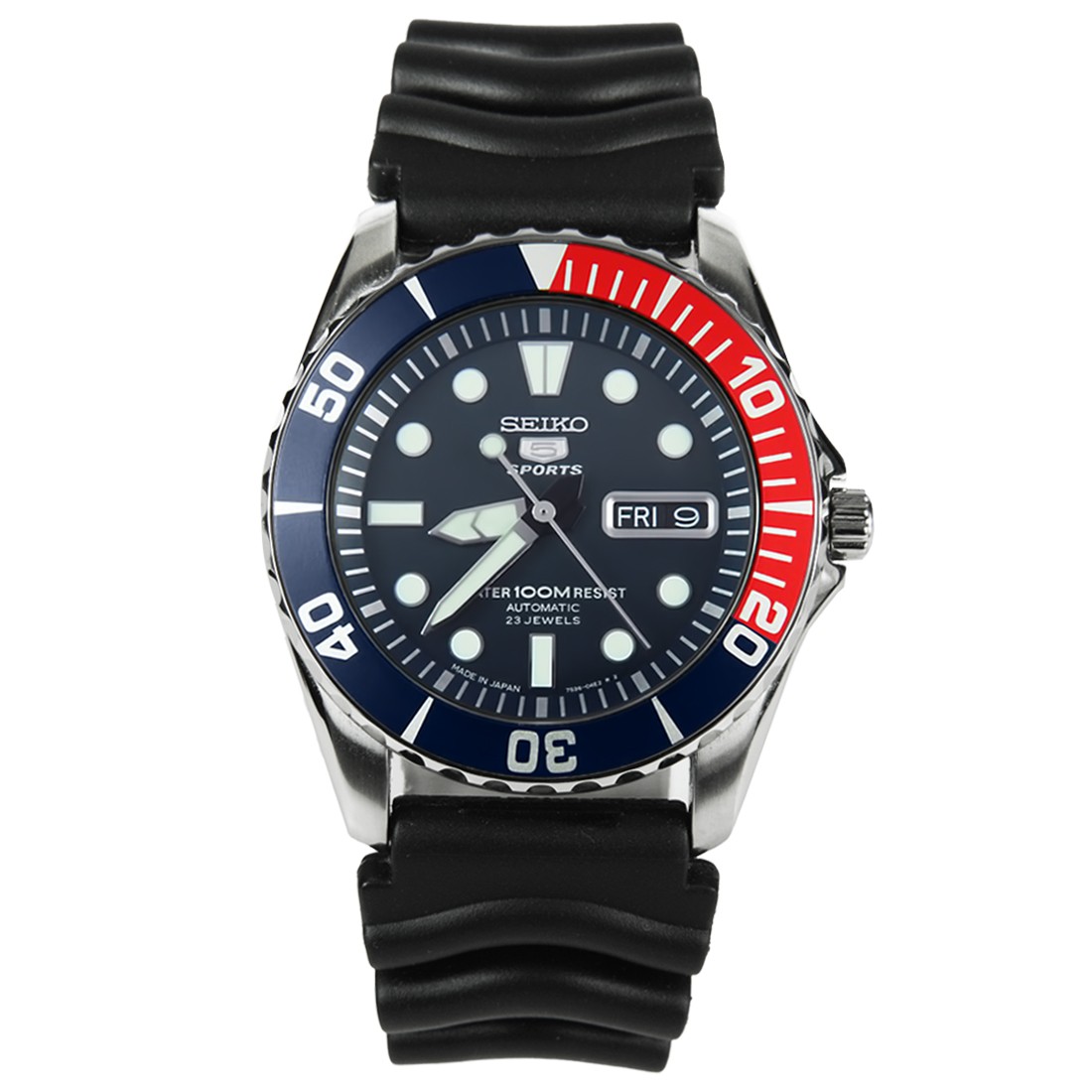 Seiko 5 Sports Automatic Mens Diver Watch SNZF15J2 SNZF15