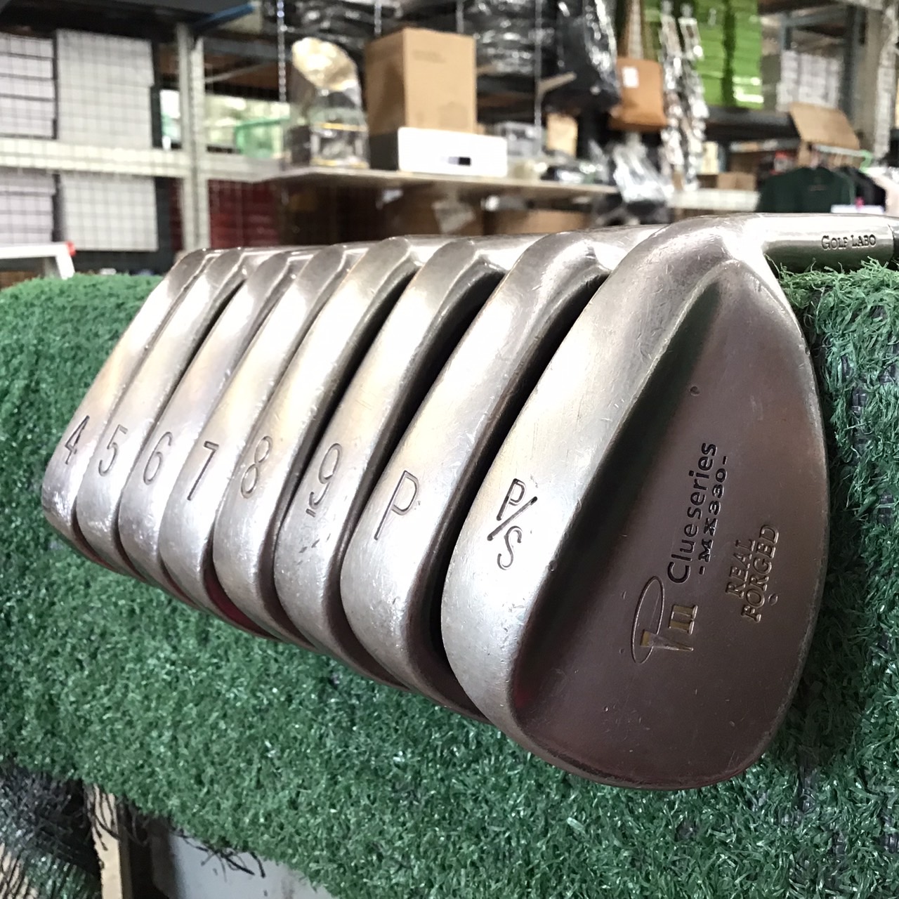 ไม้กอล์ฟ GOLF LABO : Clue series -MX330- REAL ก้านเหล็ก