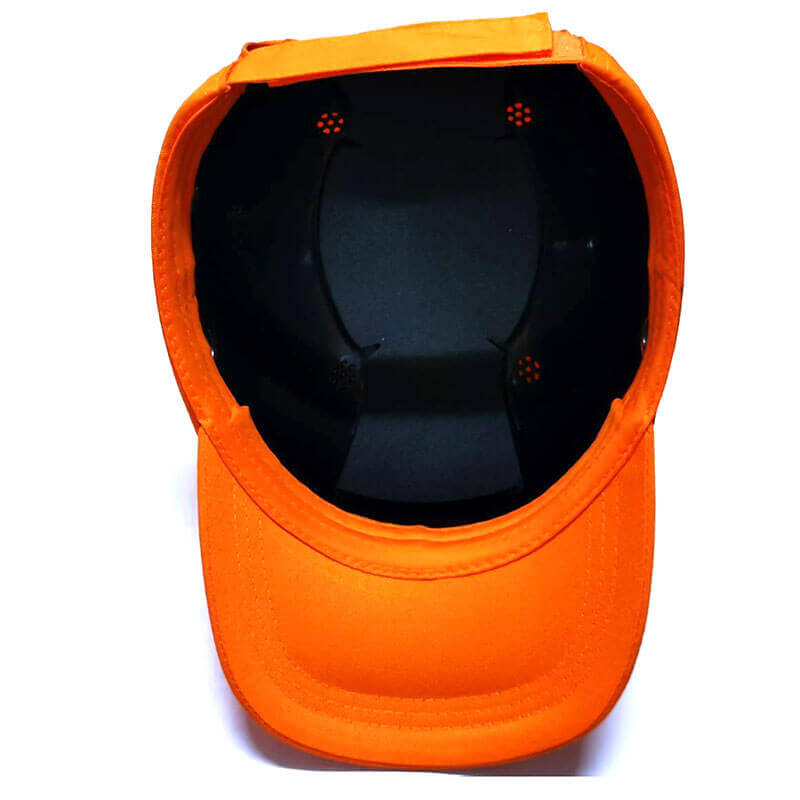 หมวก Safety Cap หมวกเซฟตี้ หมวกเบสบอล สีส้ม