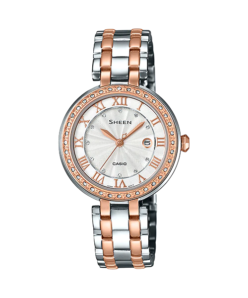 Casio Sheen 3-Hands Analog รุ่น SHE-4034BSG-7A