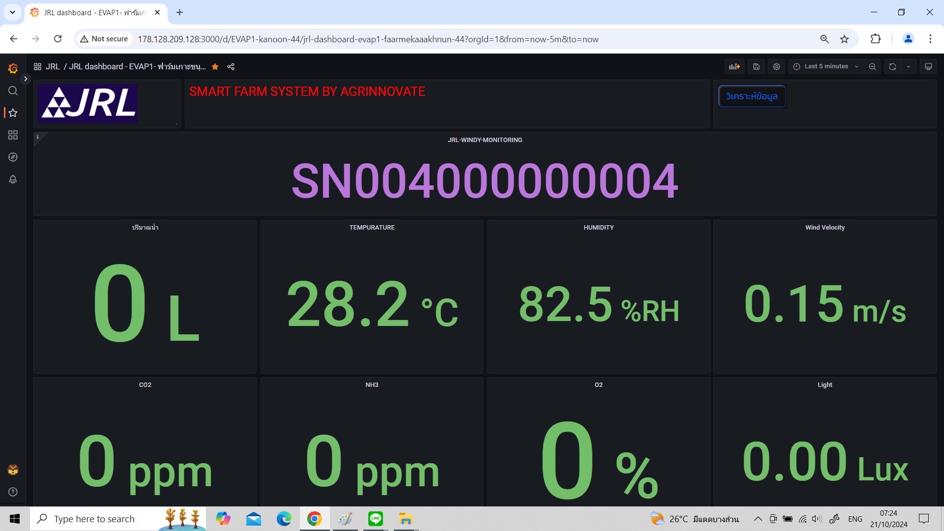 Wind speed controller Brand JRL, Model: Windy 01-M