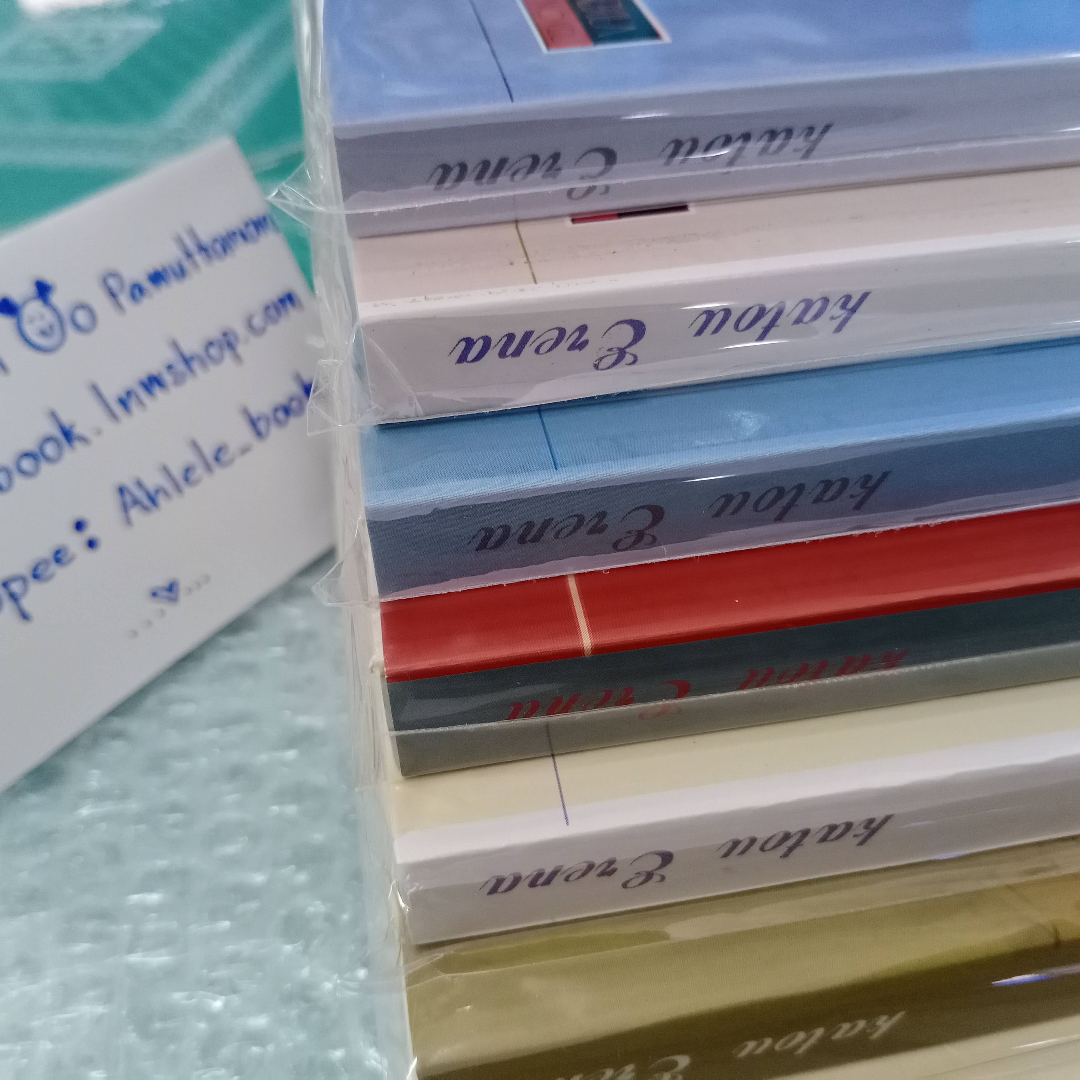 [นิยายวาย] เซ็ต Slaver 8 เล่ม + โดจิน 2 เล่ม + ที่คั่น/โปสการ์ด