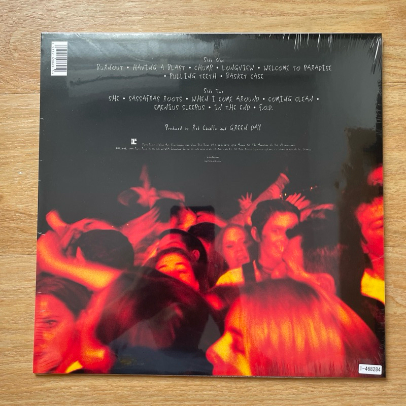 แผ่นเสียง Green Day อัลบั้ม Dookie ,Vinyl, LP, Album, Reissue ,EU มือหนึ่ง ซีล