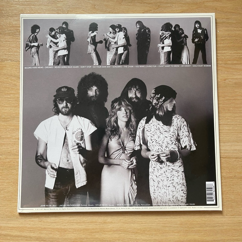 แผ่นเสียง Fleetwood Mac - Rumours Grape Translucent Vinyl , LP, Album, Reissue, Stereo , US มือหนึ่ง ซีล