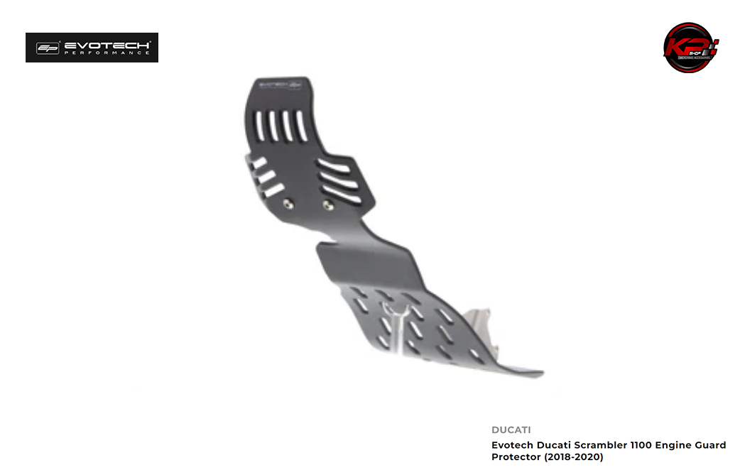 การ์ดเครือง Evotech Ducati Scrambler 1100 Engine Guard Protector (2018-2020)