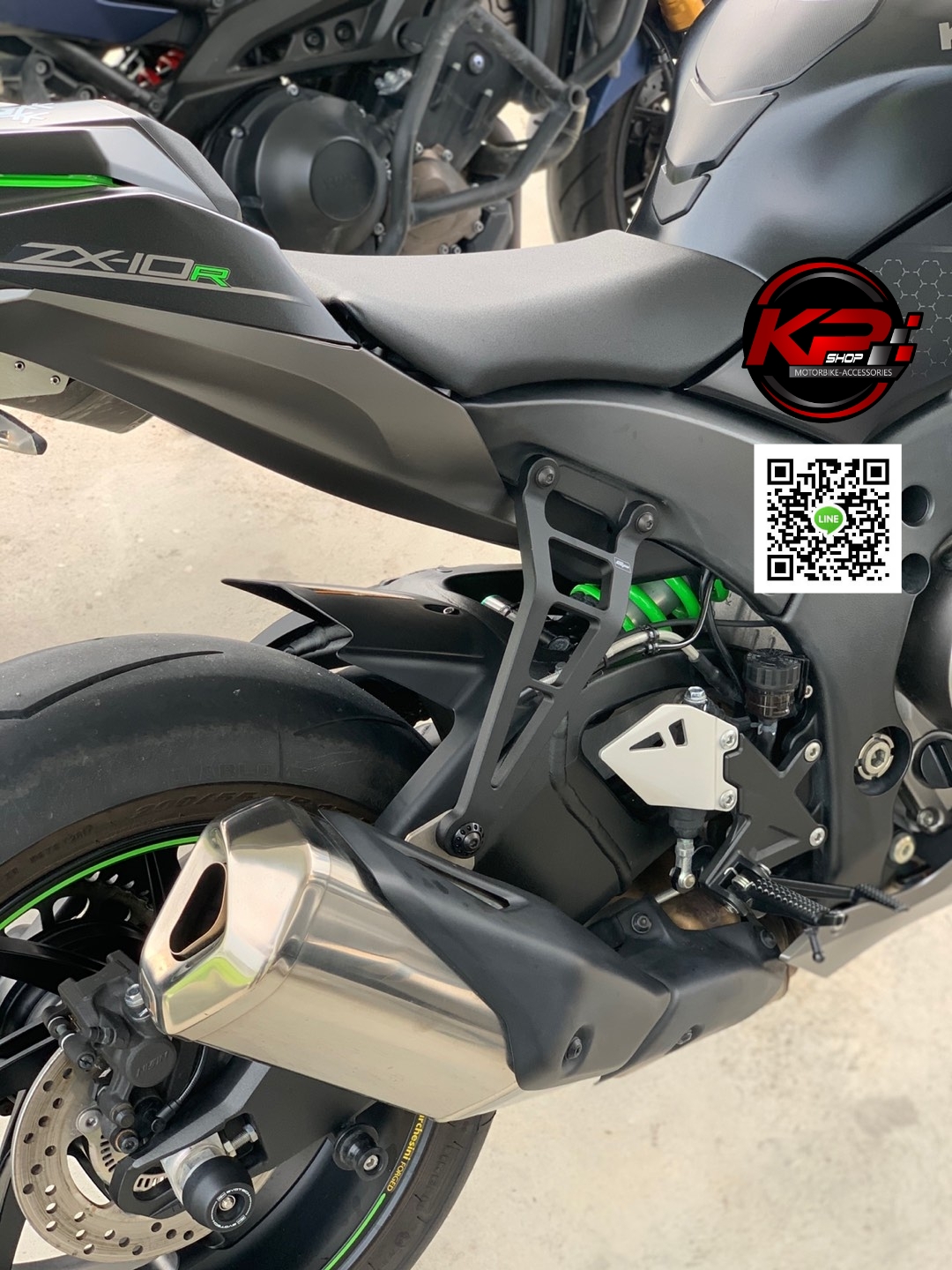 ขายึดท่อ ZX10R+BLANKING PLATE