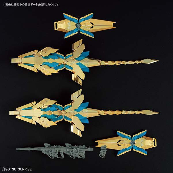 1055342 HGUC 1/144 UNICORN GUNDAM 03 PHENEX (DESTROY MODE) (NARRATIVE Ver.)[GOLD COATING]