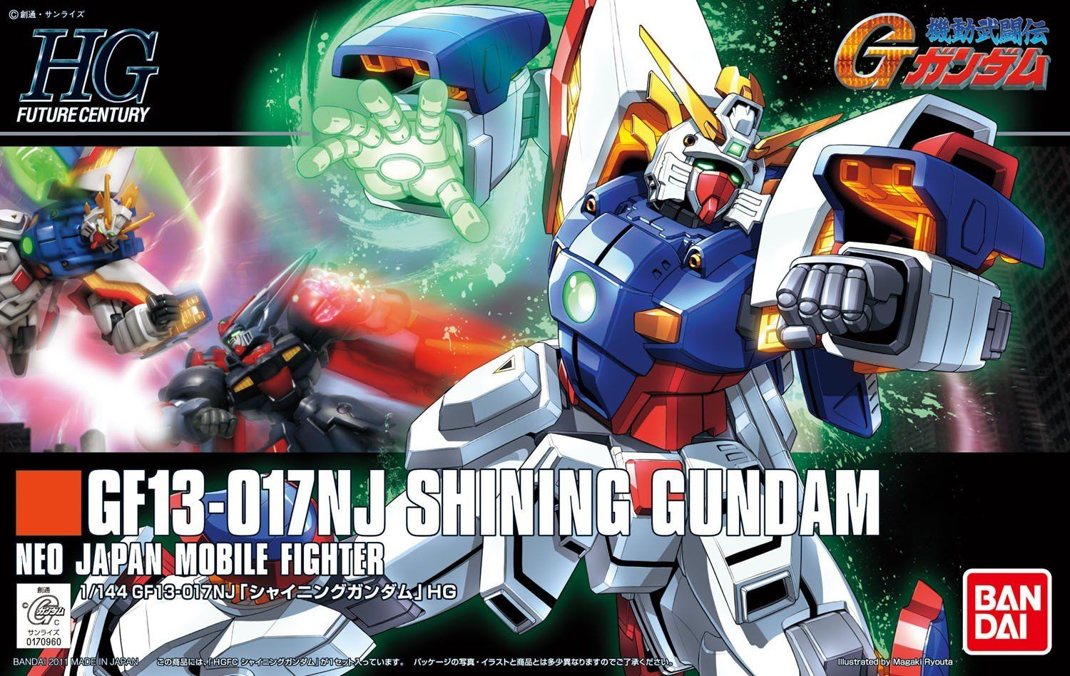 0203222 HGFC 1/144 GF13-017J Shining Gundam