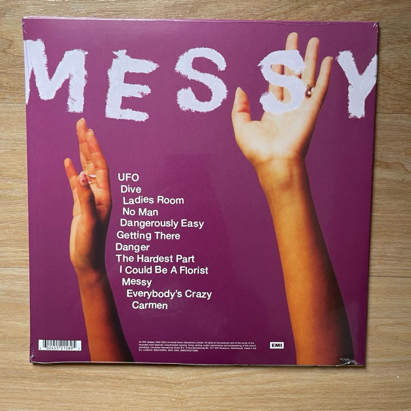 แผ่นเสียง Olivia Dean - Messy , Black Vinyl, LP,Album มือหนึ่ง ซีล
