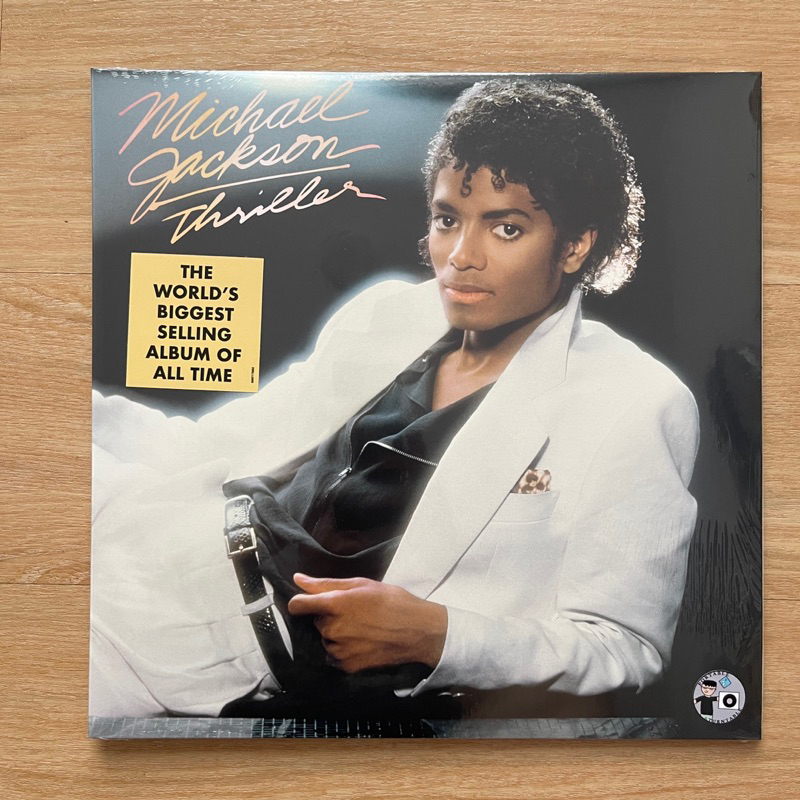 แผ่นเสียง Michael jackson อัลบั้ม Thriller Vinyl, LP, Album, Reissue, Repress, Stereo ,EU มือหนึ่ง ซีล