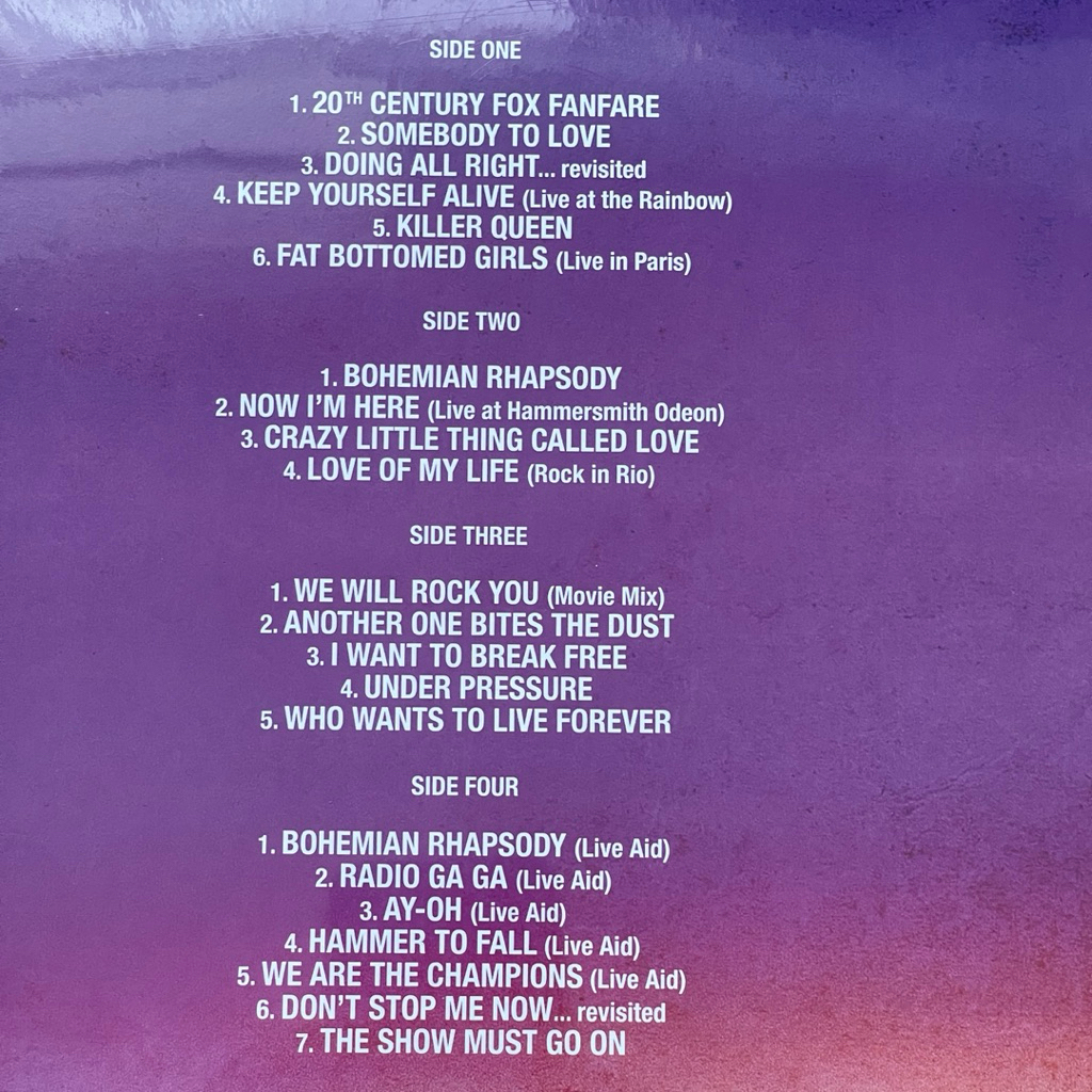 แผ่นเสียง Queen – Bohemian Rhapsody (The Original Soundtrack) 2 × Vinyl,Album, Compilation,eu มือหนึ่ง ซีล