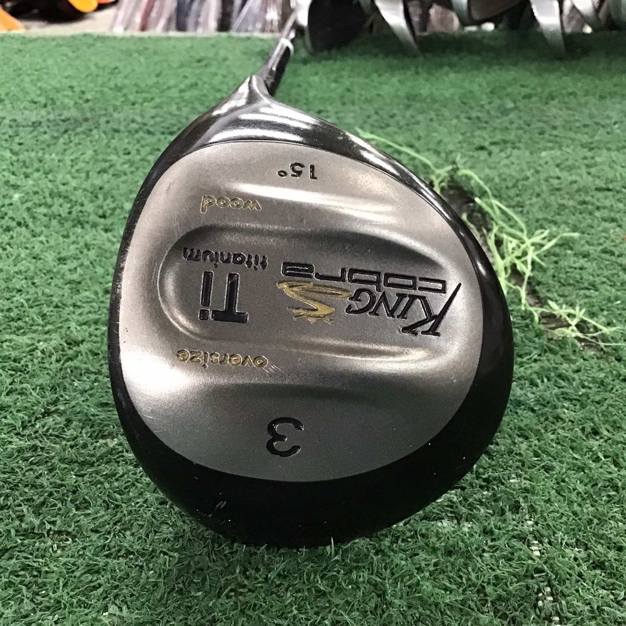 UTILITY 15 องศา KING Cobra : Ti Titanium #3 ก้านเหล็ก