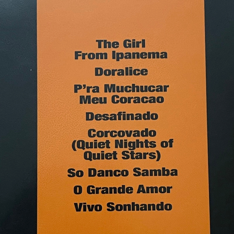 แผ่นเสียง Stan Getz - Getz / Gilberto , Vinyl, LP, Album, Reissue, ** Clear/Orange Splatter Vinyl แผ่นเสียงมือหนึ่ง ซีลเปิด