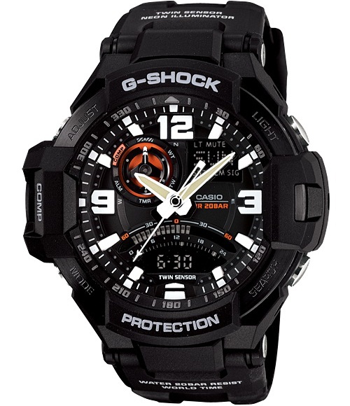 Casio G-Shock นักบิน GRAVITYMASTER รุ่น GA-1000-1ADR