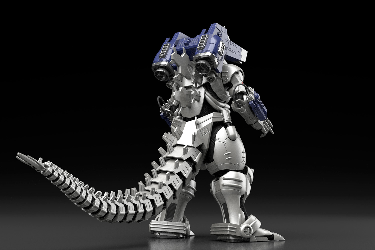 AOSHIMA ACKS Godzilla Against MechaGodzilla MFS-3 Type-3 Kiryu