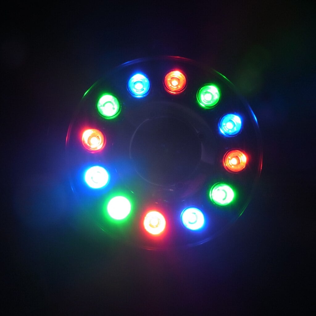 ✅งานสเปค ราคาผู้ผลิต💦ไฟใต้น้ำ led เเบบวงแหวนโดนัท สเเตนเลสเเท้ 12V เเสงขาว warm สลับสีRGB ไฟใต้น้ำบ่อปลา ไฟน้ำพุ สระว่ายน้ำ