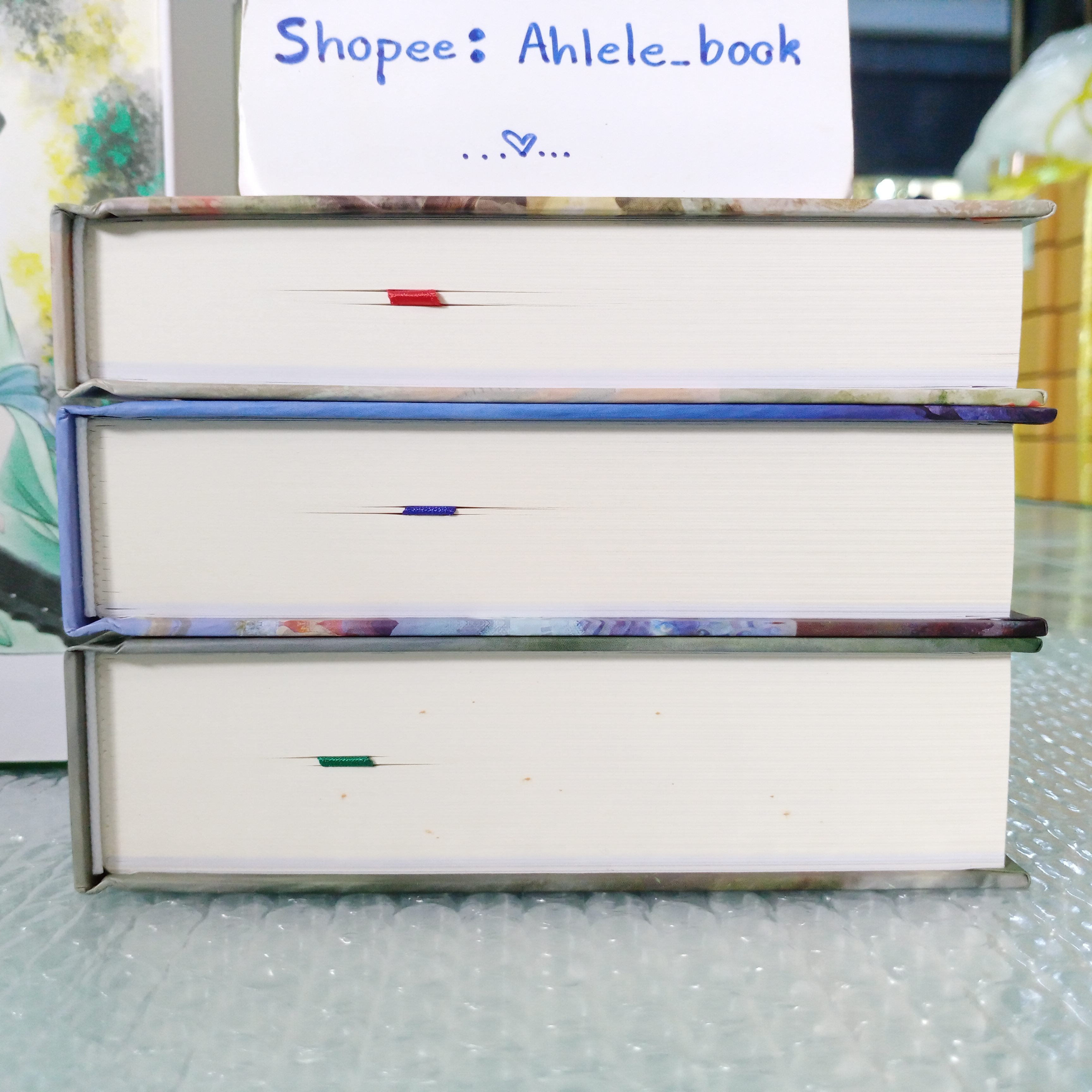 [นิยายแปลจีน] Boxset ม่านม่านชิงหลัว 3 เล่มจบ ••เล่มมีตำหนิ ชุดกระดาษเหลือง