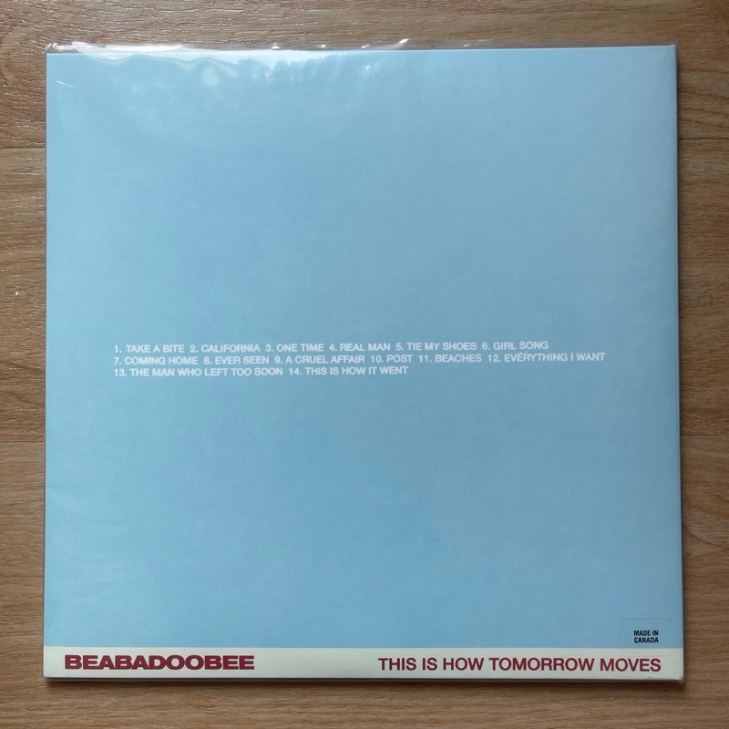 แผ่นเสียง Beabadoobee - This Is How Tomorrow Moves , Red Vinyl, LP, Album, Stereo, มือหนึ่ง