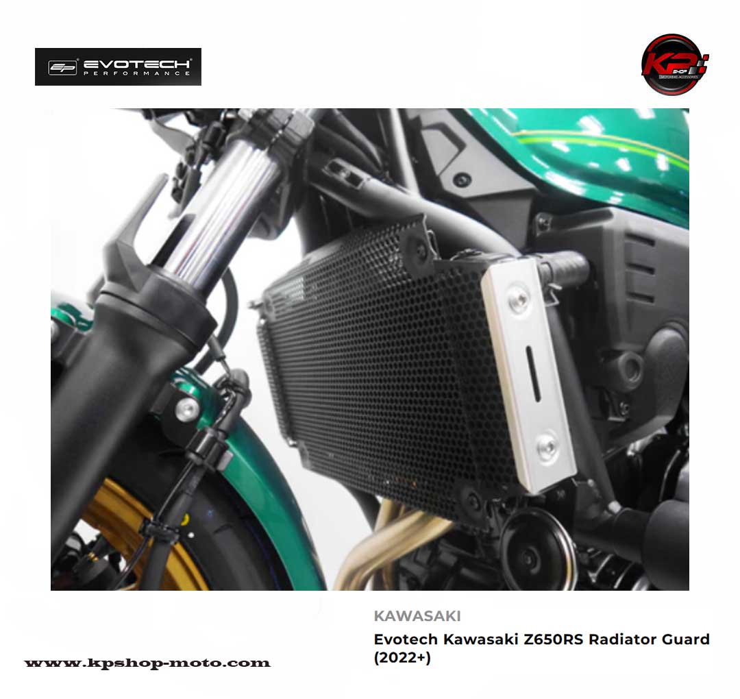 การ์ดหม้อน้ำ Evotech Kawasaki Z650RS Radiator Guard (2022+)