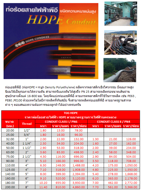 ท่อ HDPE