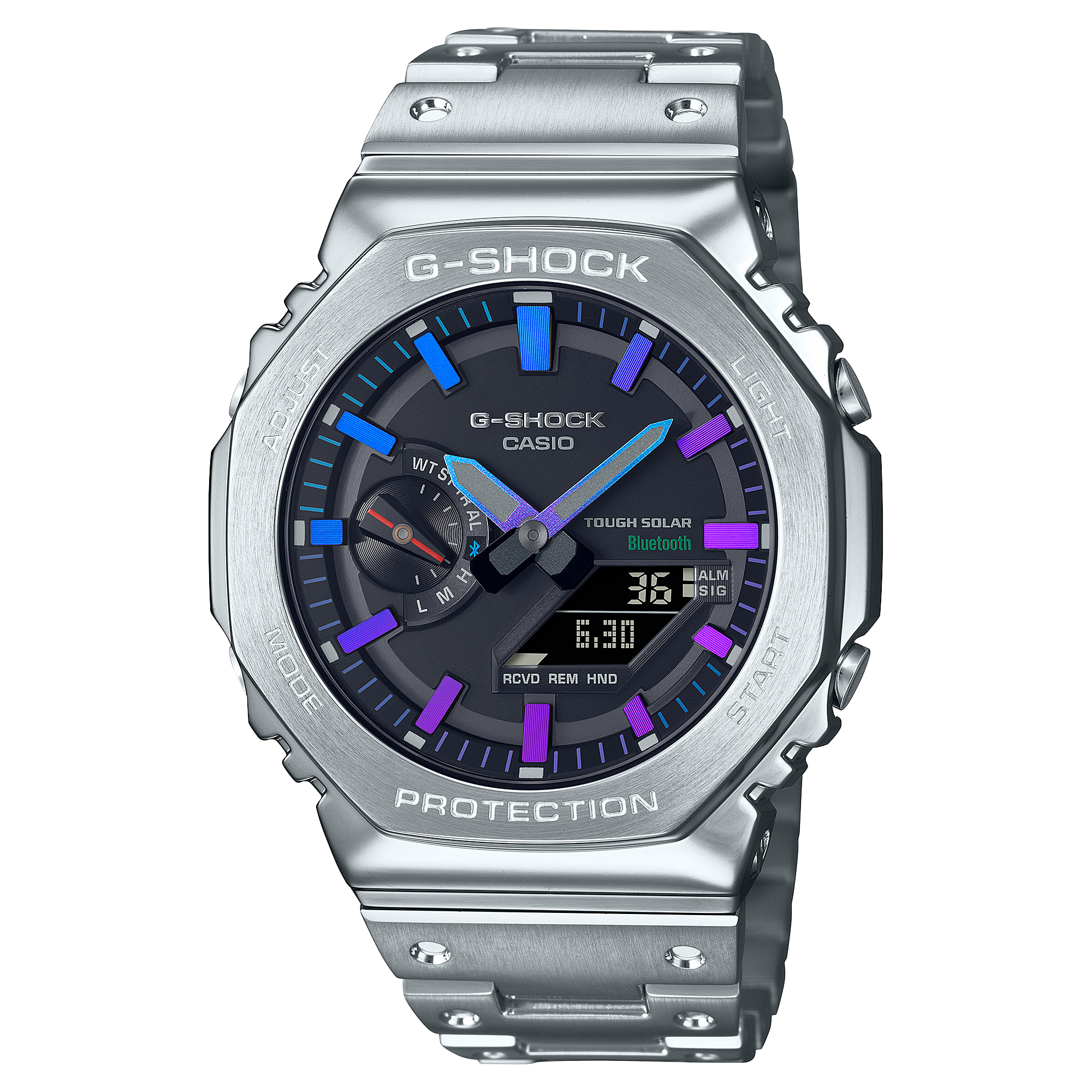 GM-B2100PC-1A | โลหะล้วน | ซีรีส์ 2100 | G-SHOCK | นาฬิกา | CASIO