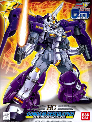 BANDAI SPIRITS GUNDAM WING DUAL STORY G-UNIT HG 1/144 GUNDAM AESCULAPIUS