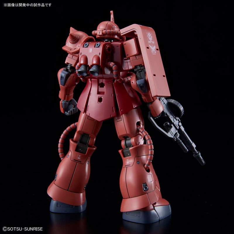 1057656 BANDAI SPIRITS HG 1/144 MS-06S ZAKU II PRINCIPALITY OF ZEON CHAR AZNABLE’S MOBILE SUITS Red Comet Ver.