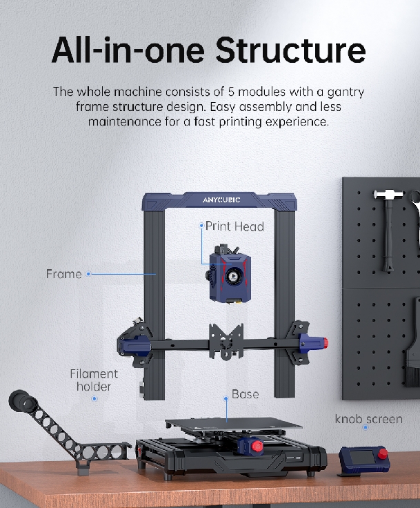 เครื่องพิมพ์ 3 มิติ (3D Printer) Anycubic Kobra 2 Neo By In2real3d