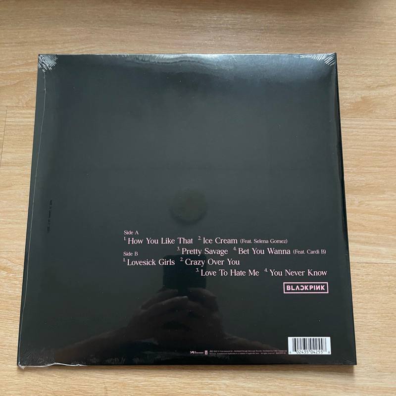แผ่นเสียง Blackpink – The Album แผ่นสี ** Pink Opaque vinyl , canada,มือหนึ่ง ซีล