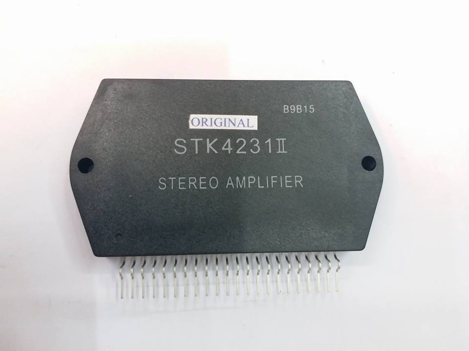 ขาย STK4231II ไอซี IC เพาว์เวอร์แอมป์สเตอริโอsterio power ยี่ห้อ ราคา ตัวละ . . . . หน่วย บาท