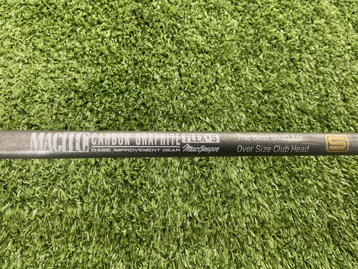 DRIVER MacGregor : MACTEC OVER SIZE #1 Flex-S ก้านกราไฟร์