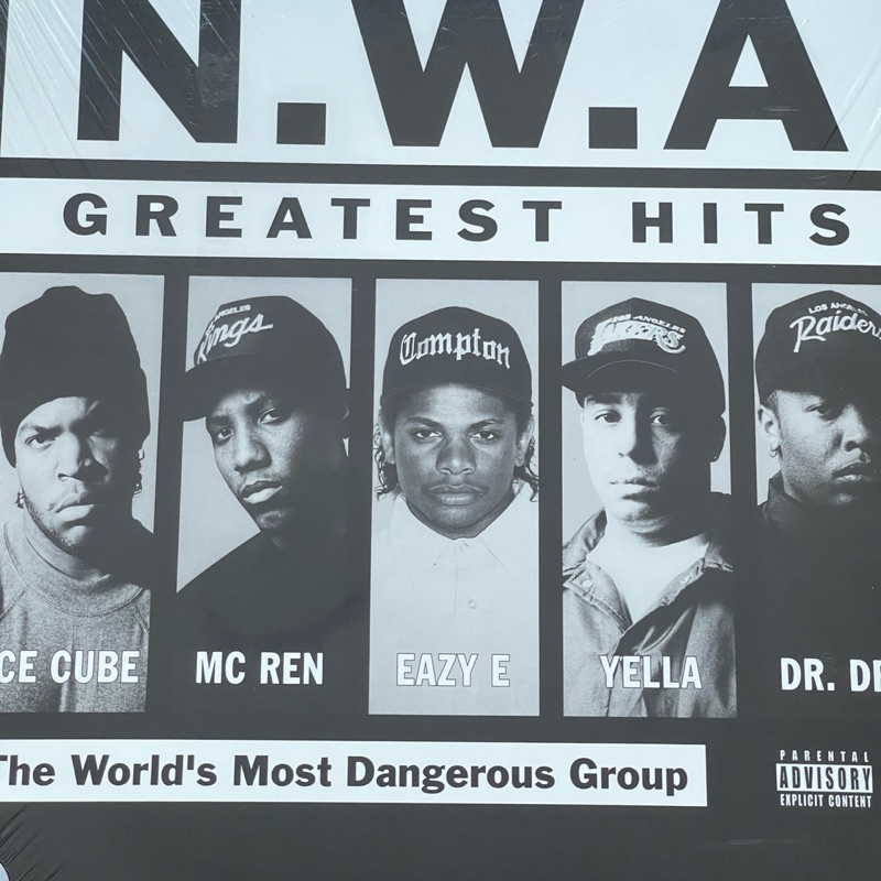 แผ่นเสียง N.W.A. - Greatest Hits , 2 x Vinyl, LP, Compilation, Reissue ,Canada มือหนึ่ง ซีล *มุมปกล่างยู่ มีรอยพับ