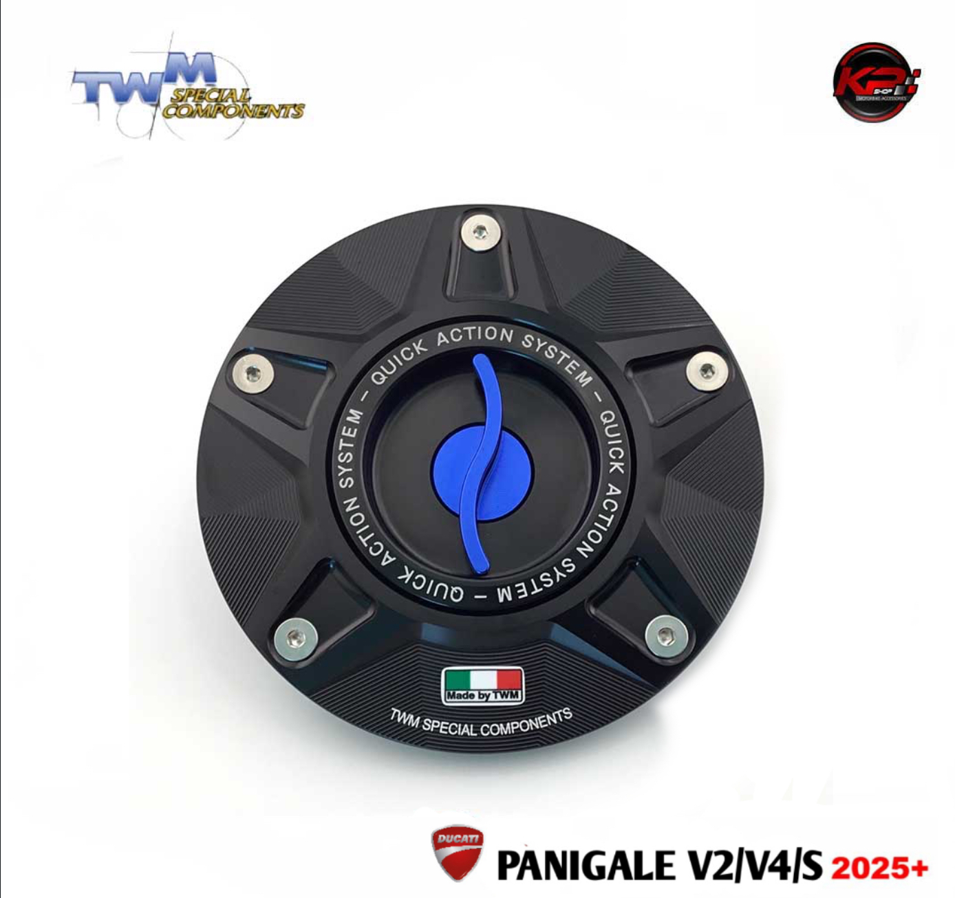 ฝาถังน้ำมัน TWM FOR DUCATI PANIGALE V2/V4/S 2025+