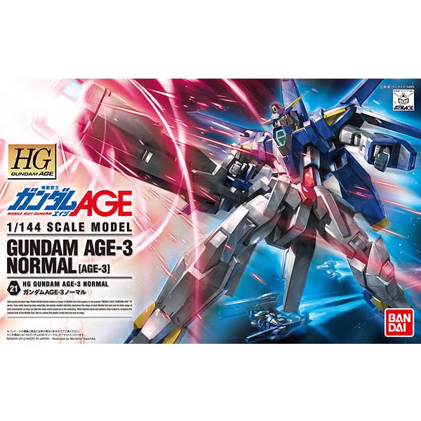 1057386 BANDAI SPIRITS GUNDAM AGE HG 1/144 Gundam AGE-3 Normal