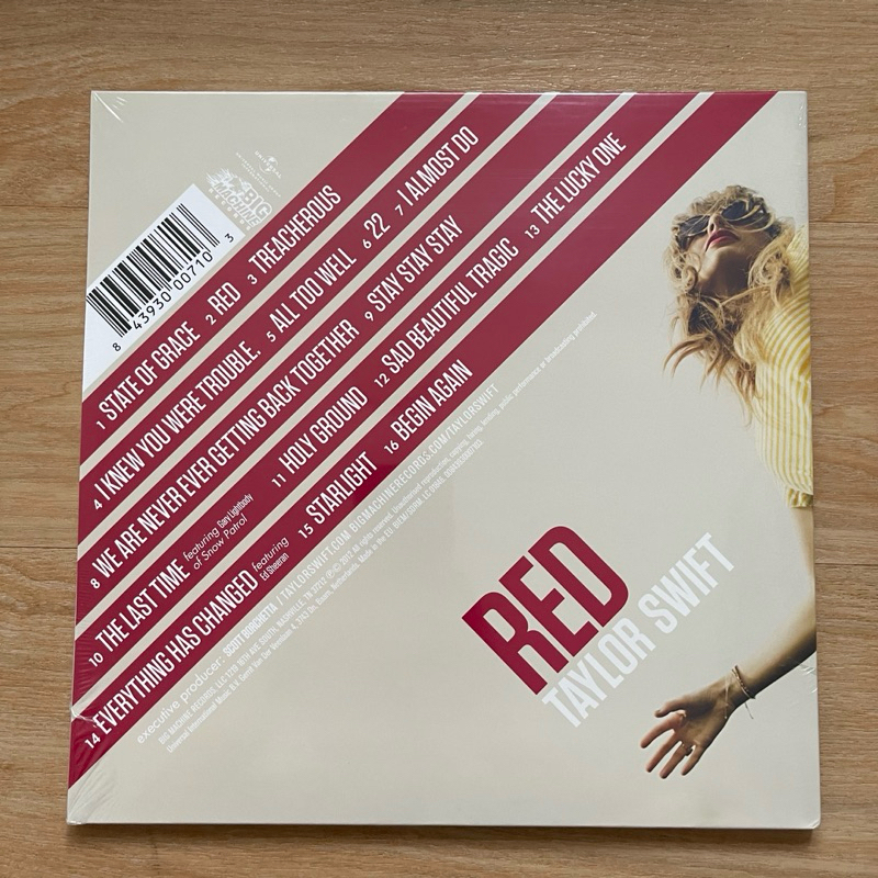 แผ่นเสียง Taylor Swift : Red ,2 × Vinyl, LP, Album ,EU มือหนึ่ง ซีล