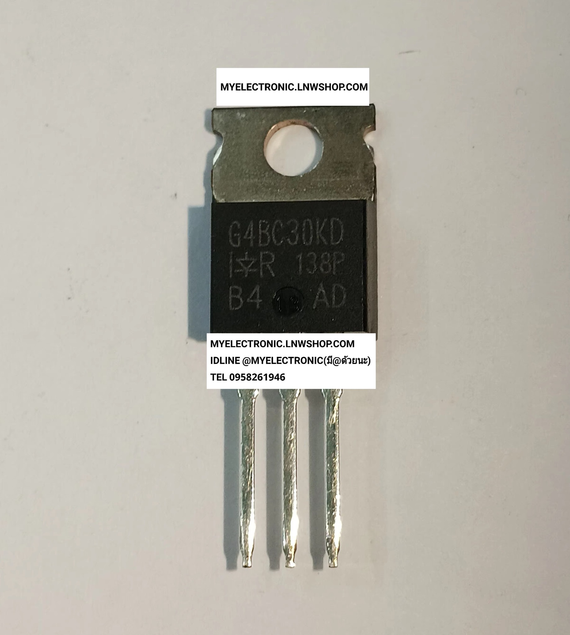ขาย , IRG4BC30KD , G4BC30KD , ตัวถัง , TO-220 , ยี่ห้อ , ราคา , ตัวละ , , . . . , หน่วย , บาท
