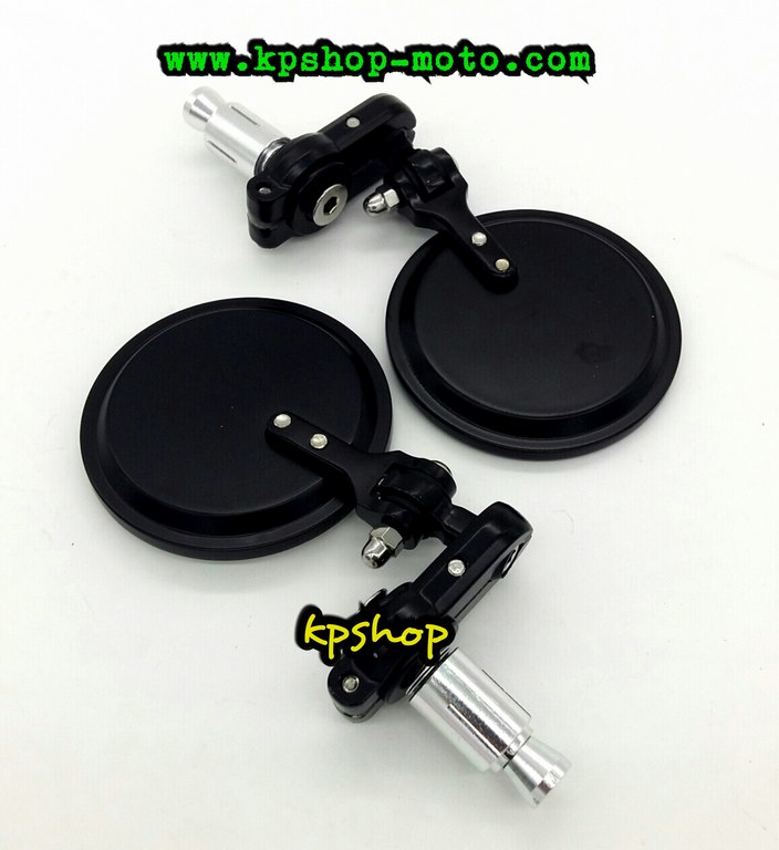 กระจกแต่งปลายแฮนด์ ทรงกลมพับได้