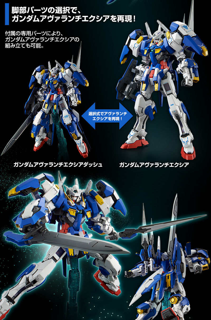 1063531 BANDAI MG 1/100 GUNDAM AVALANCHE EXIA DASH
