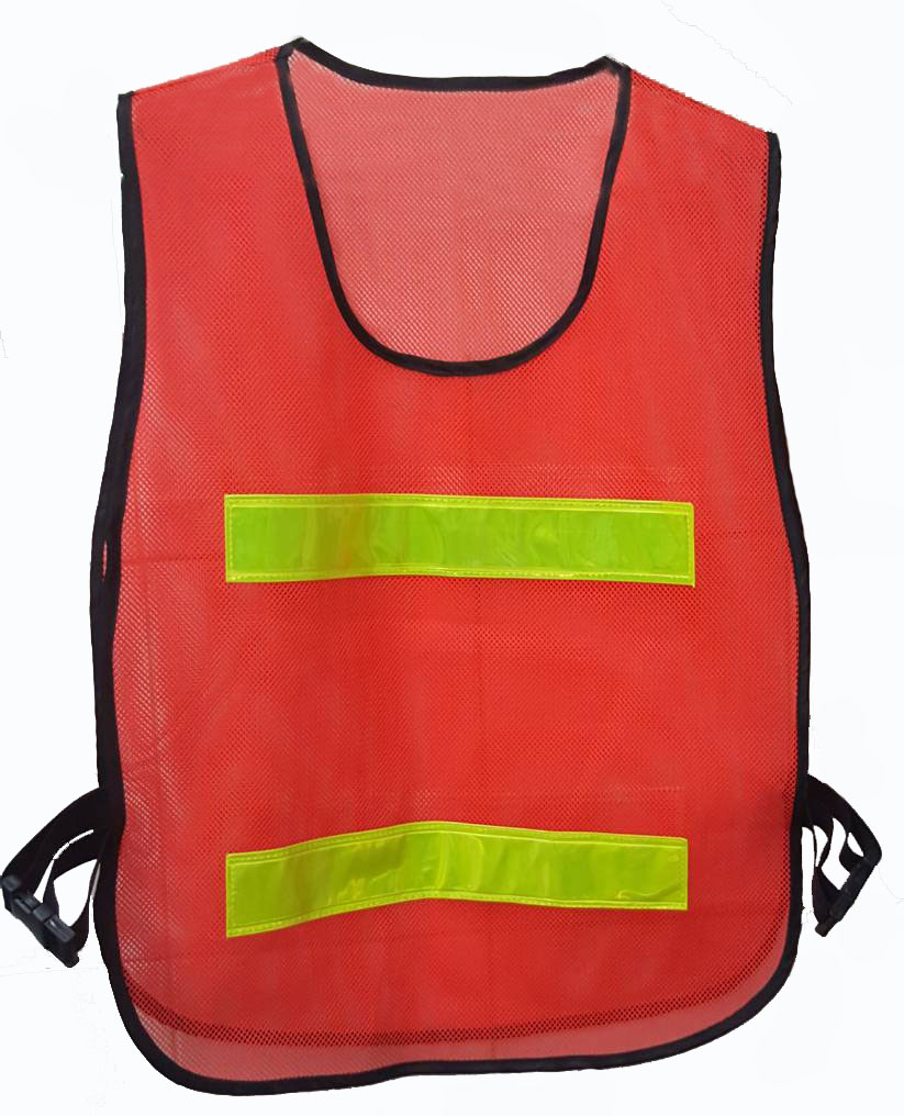 เสื้อกั๊กจราจรสีส้ม RV-10-04
