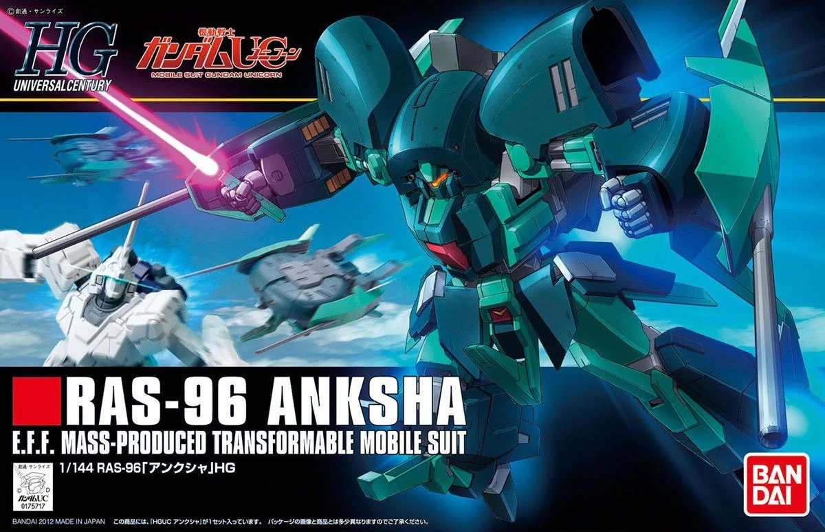 1055743 BANDAI SPIRITS 1/144 HGUC RAS-96 Anksha