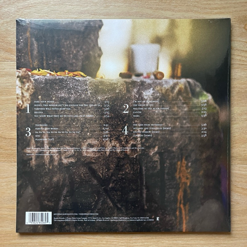 แผ่นเสียง My Chemical Romance - May Death Never Stop You , 2 x Black Vinyl, LP, Compilation,US มือหนึ่ง