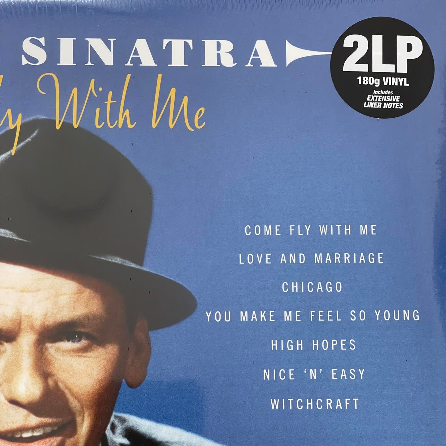 แผ่นเสียง Frank Sinatra Come Fly With Me ,2 x Vinyl, LP, Compilation, Stereo แผ่นมือหนึ่ง ซีล